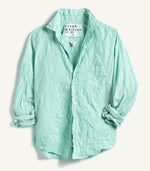 F&E Barry Shirt-green multi stripe
