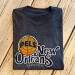 Retro Pels New Orleans Tee-vintage navy