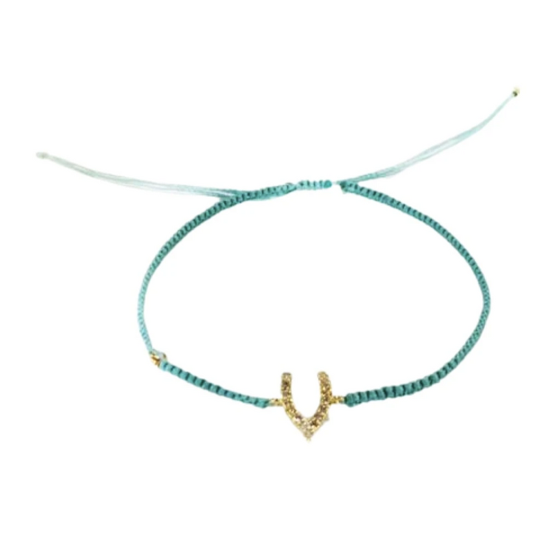 Caryn Lawn Charm Bracelet- wishbone